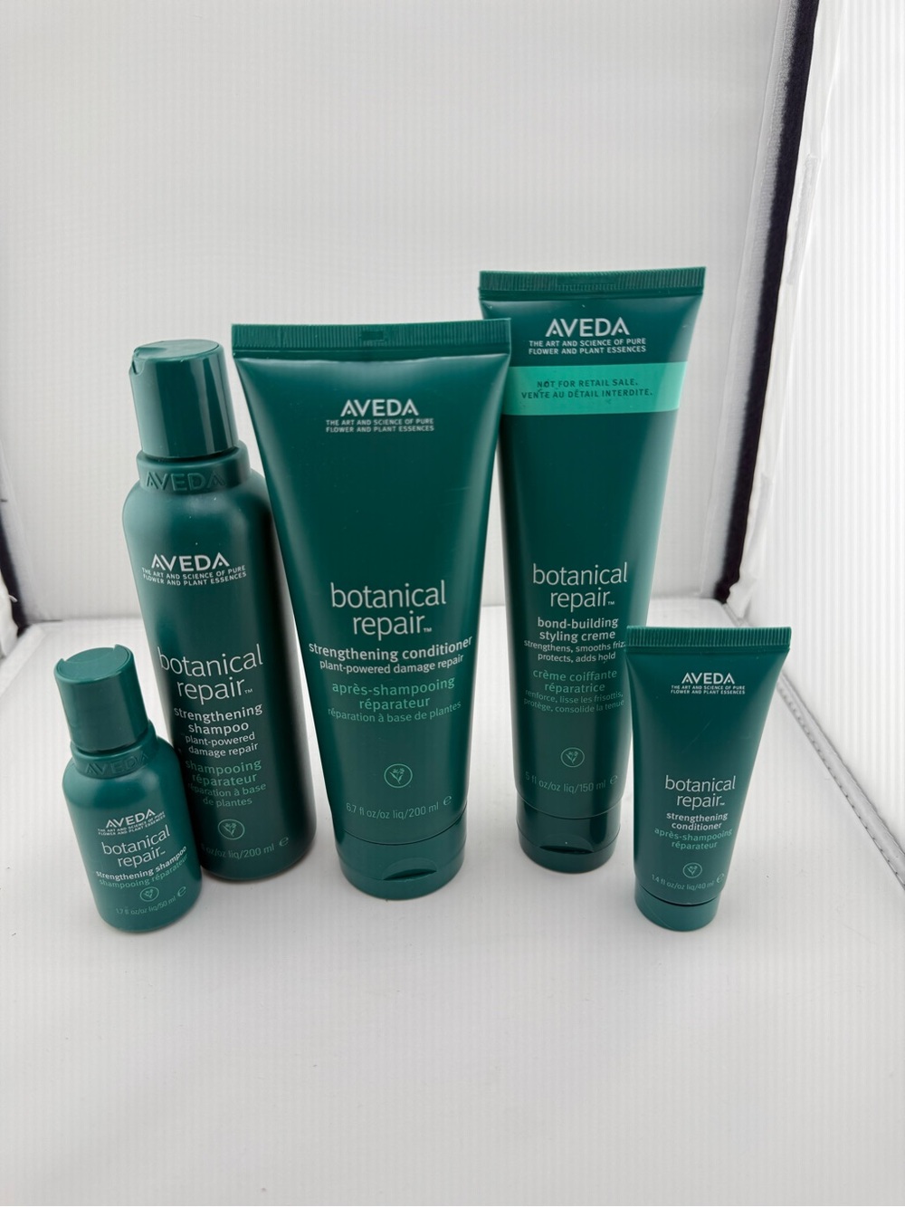 Aveda Botanical Repair Strengthening Shampoo Conditioner Styling Crème New